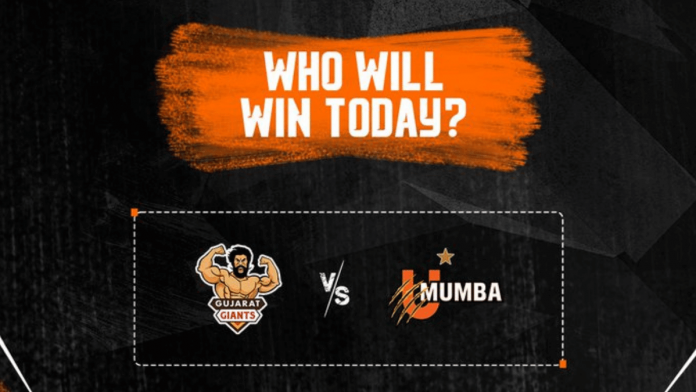 Today Pro Kabaddi Match Live Gujarat Giants vs U Mumba, Who will win today’s Pro Kabaddi Match 40