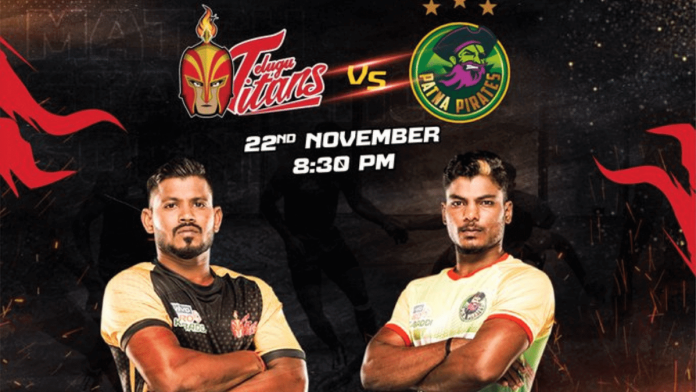 Today's Match Prediction for Telugu Titans vs Patna Pirates Pro Kabaddi 2022, Match 95